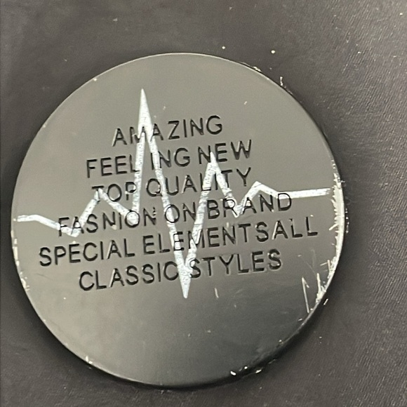 BLACK BOMBER JACKET CREW NECK BLACK ZIPPER 2 SIDE POCKETS FITS SIZE M/L - Picture 13 of 14